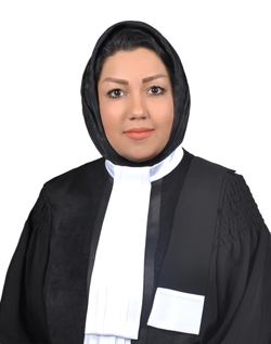 عکس وکیل منا محمدی سام